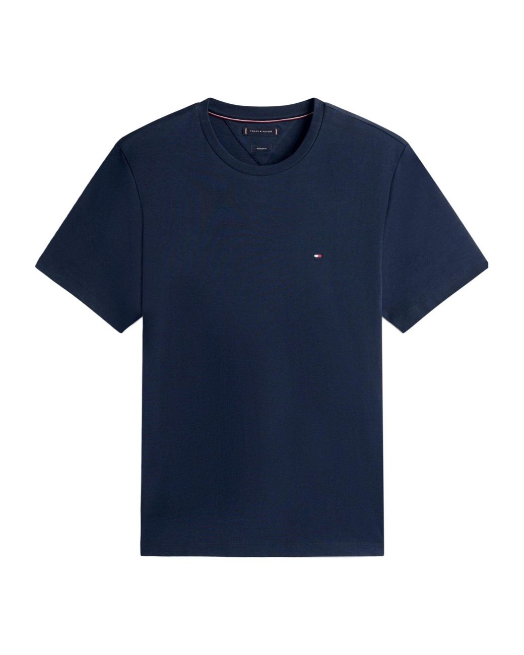 Tommy Hilfiger Blue Logo Short Sleeve T-Shirt for men