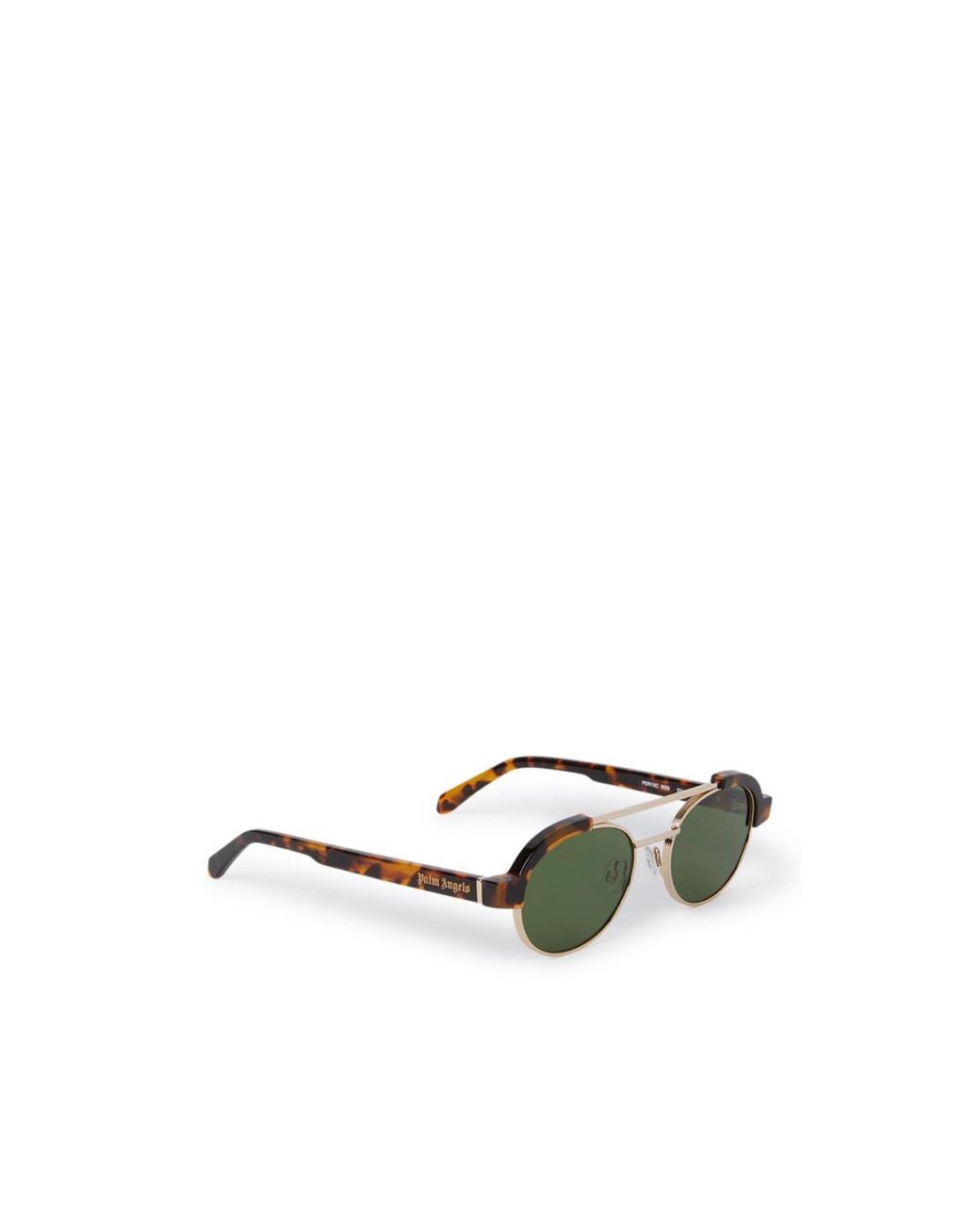 Palm Angels Green Full Frame Sunglasses for men