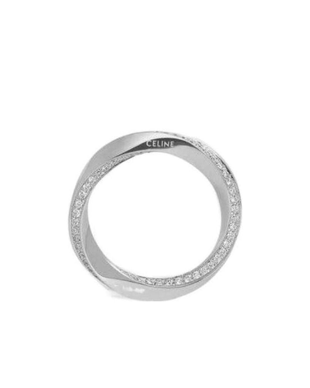 Céline Metallic Torsion Ring