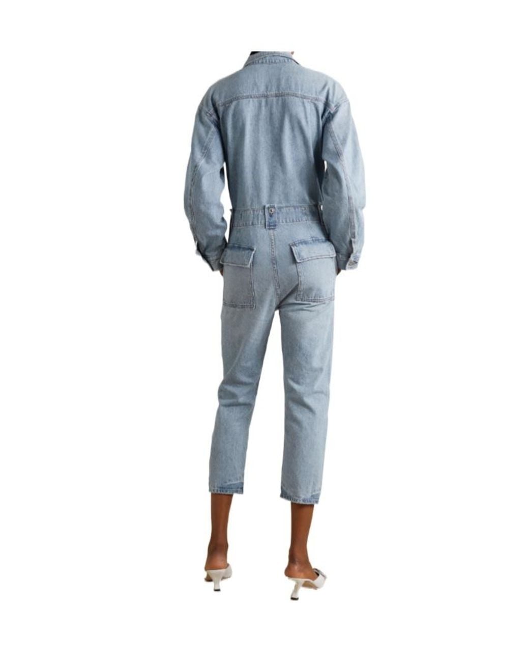 Citizens of Humanity Blue Amel Denim Jumpsuit