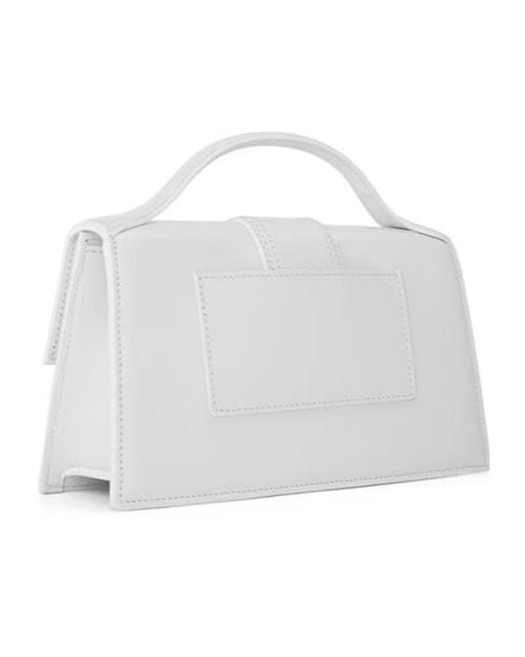 Jacquemus White Flap Shoulder Bag