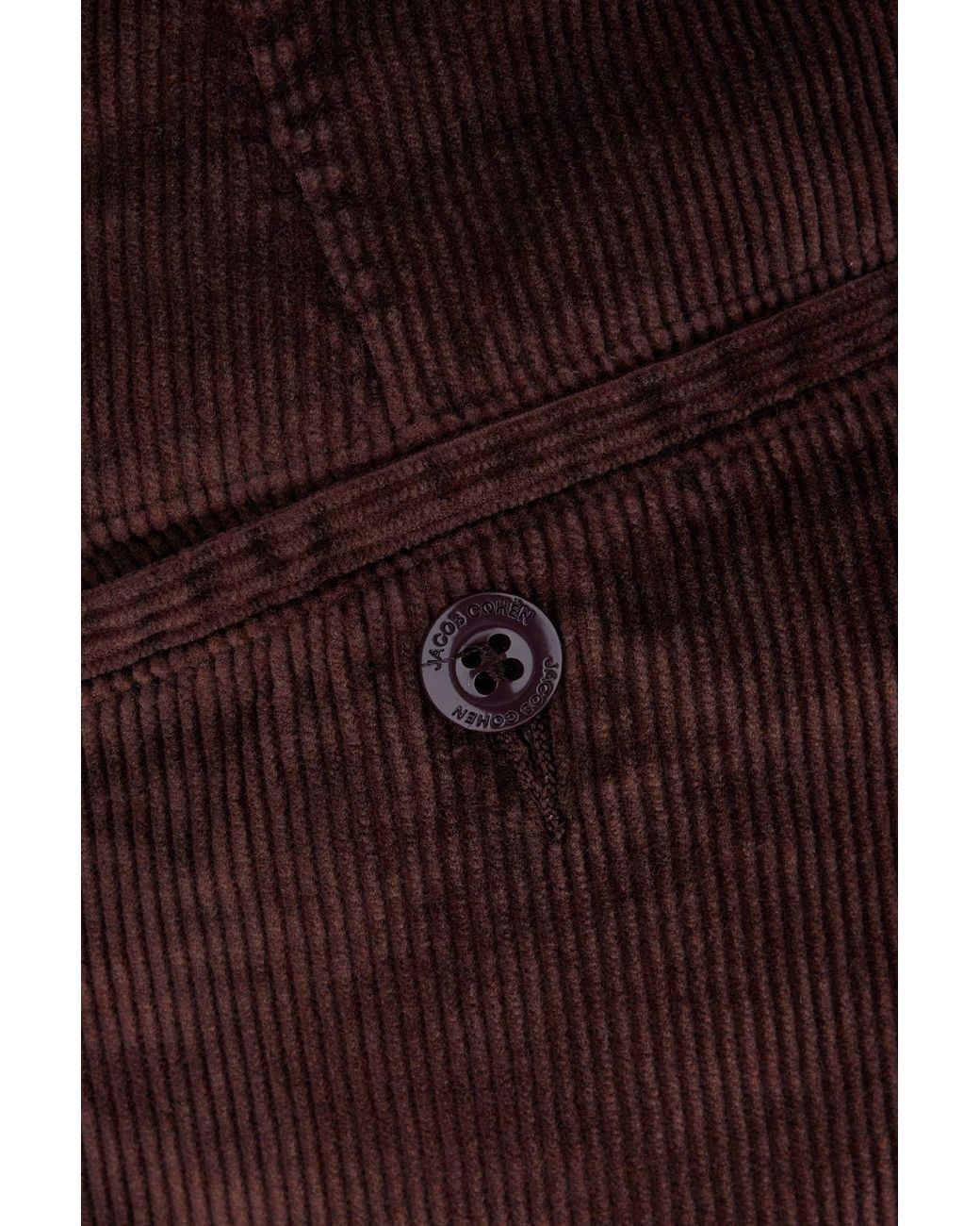Jacob Cohen Brown Corduroy Trousers for men