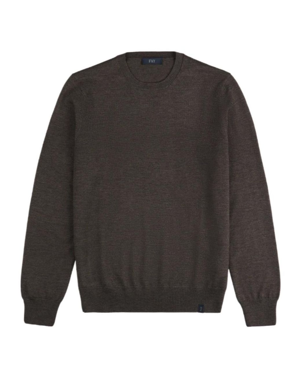 Fay Gray Round-Neck Jumper for men