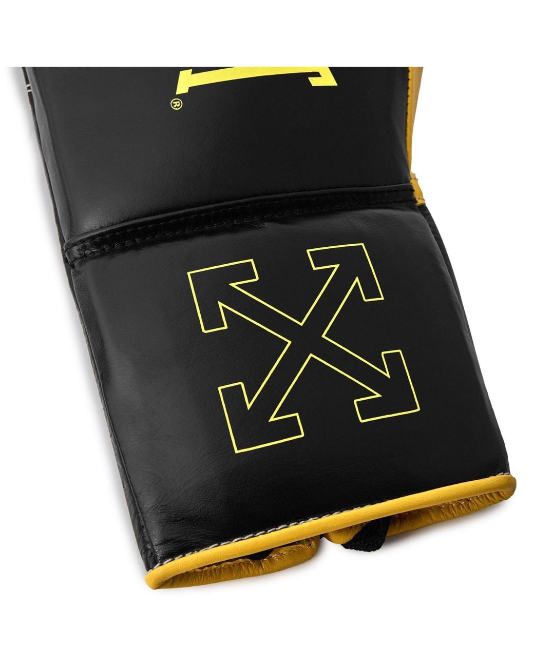 Off-White c/o Virgil Abloh Black Soft Leather Gloves
