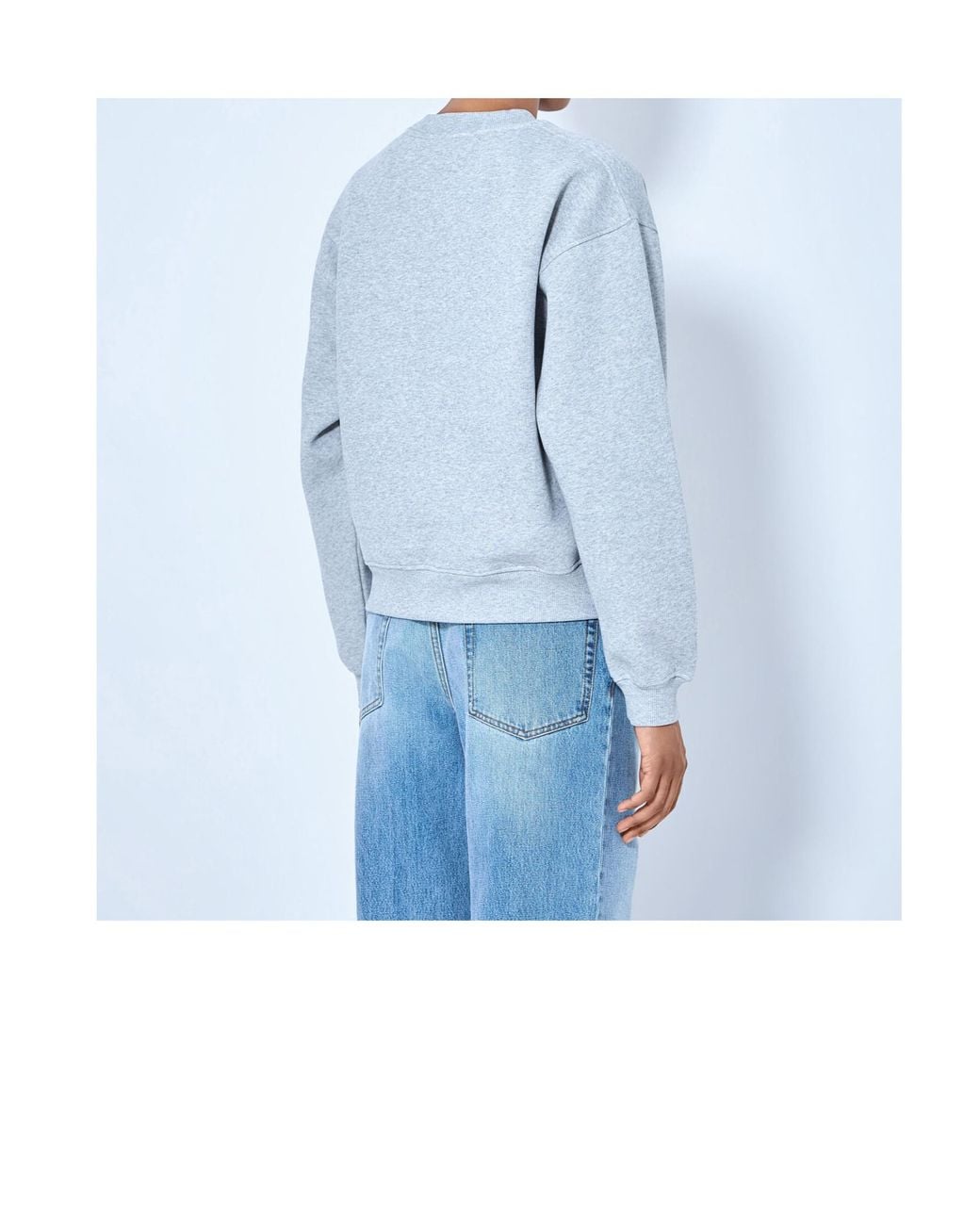 Rohe Blue Long-Sleeve Sweatshirt
