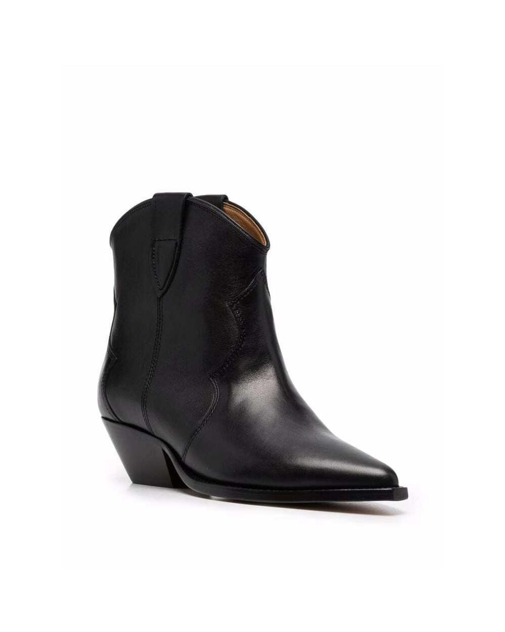 Isabel Marant Black Dewina Ankle Boots
