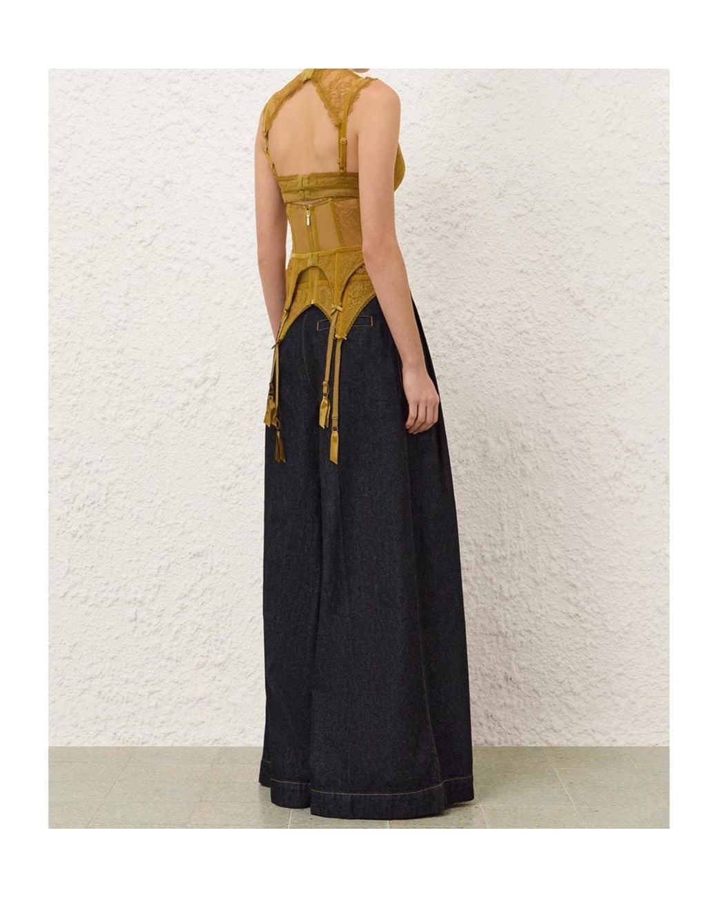 Zimmermann Metallic Valiant Lingerie Bodice
