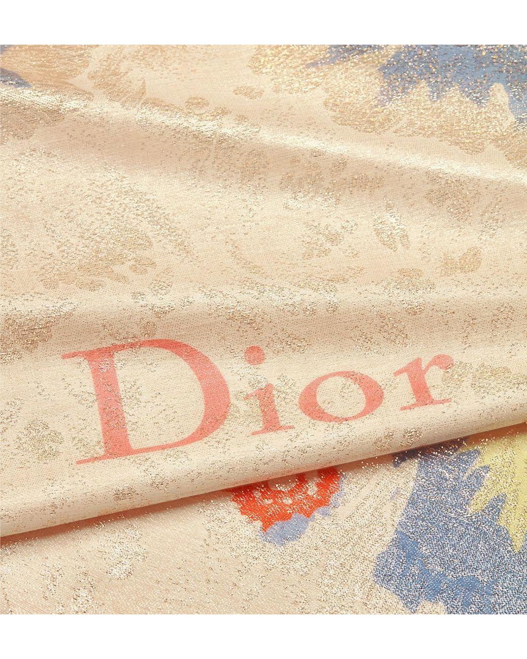Dior White Byzance Garden Shawl