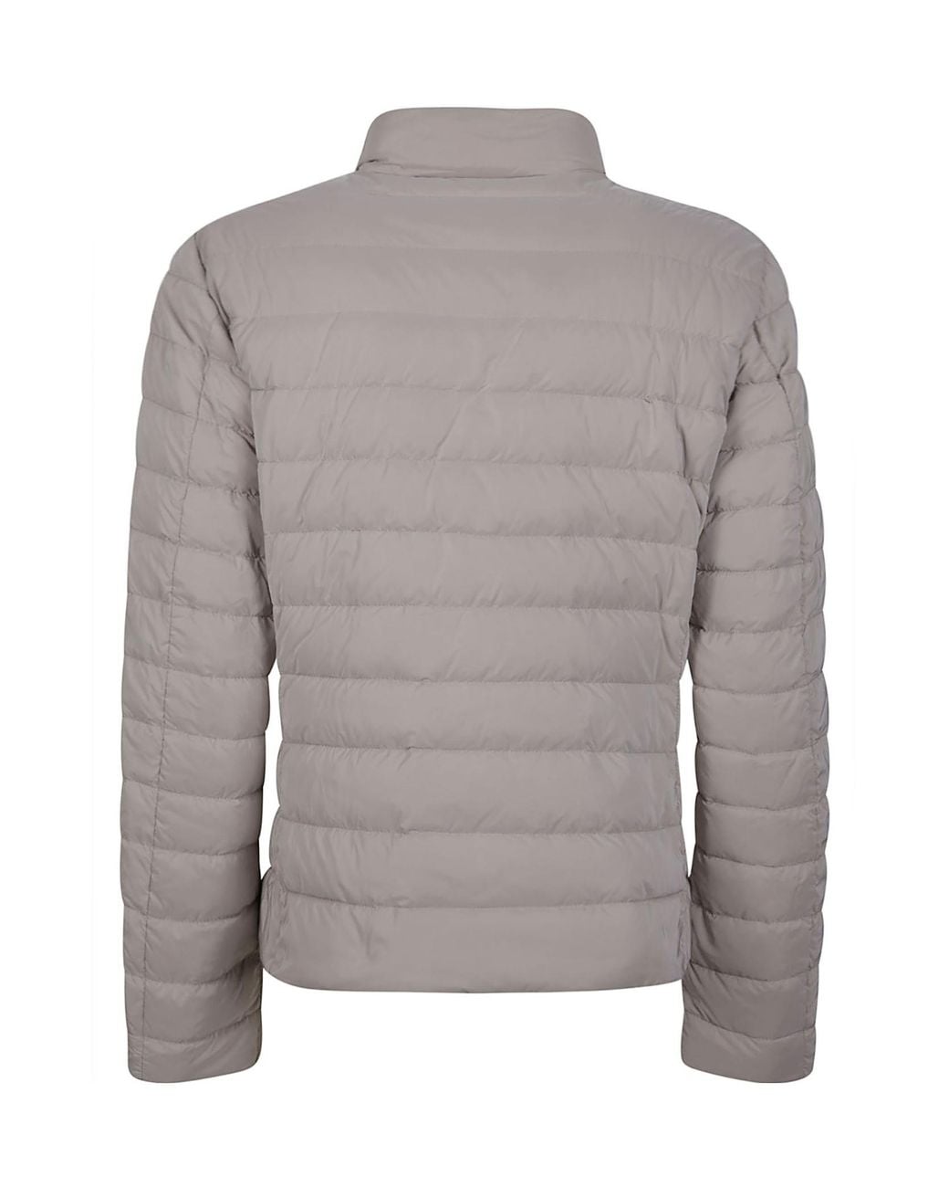 Moorer Gray Clement Double-Breasted Short Down Jacket