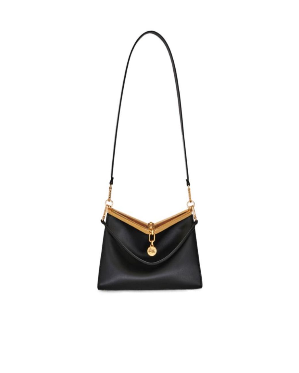 Etro Black Vela Medium Shoulder Bag