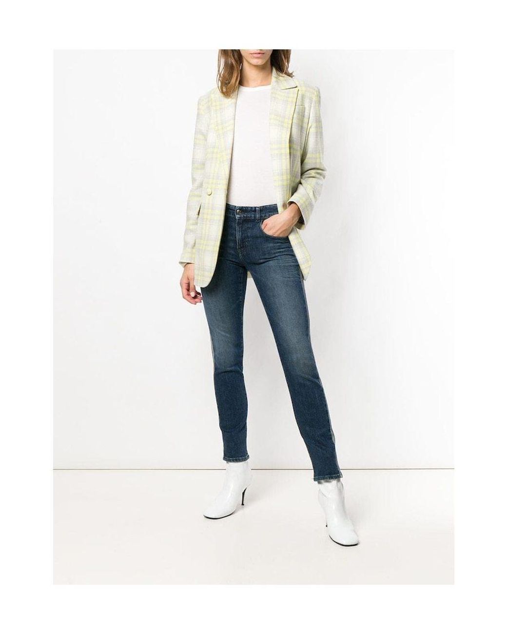 Emporio Armani Blue Logo Jeans