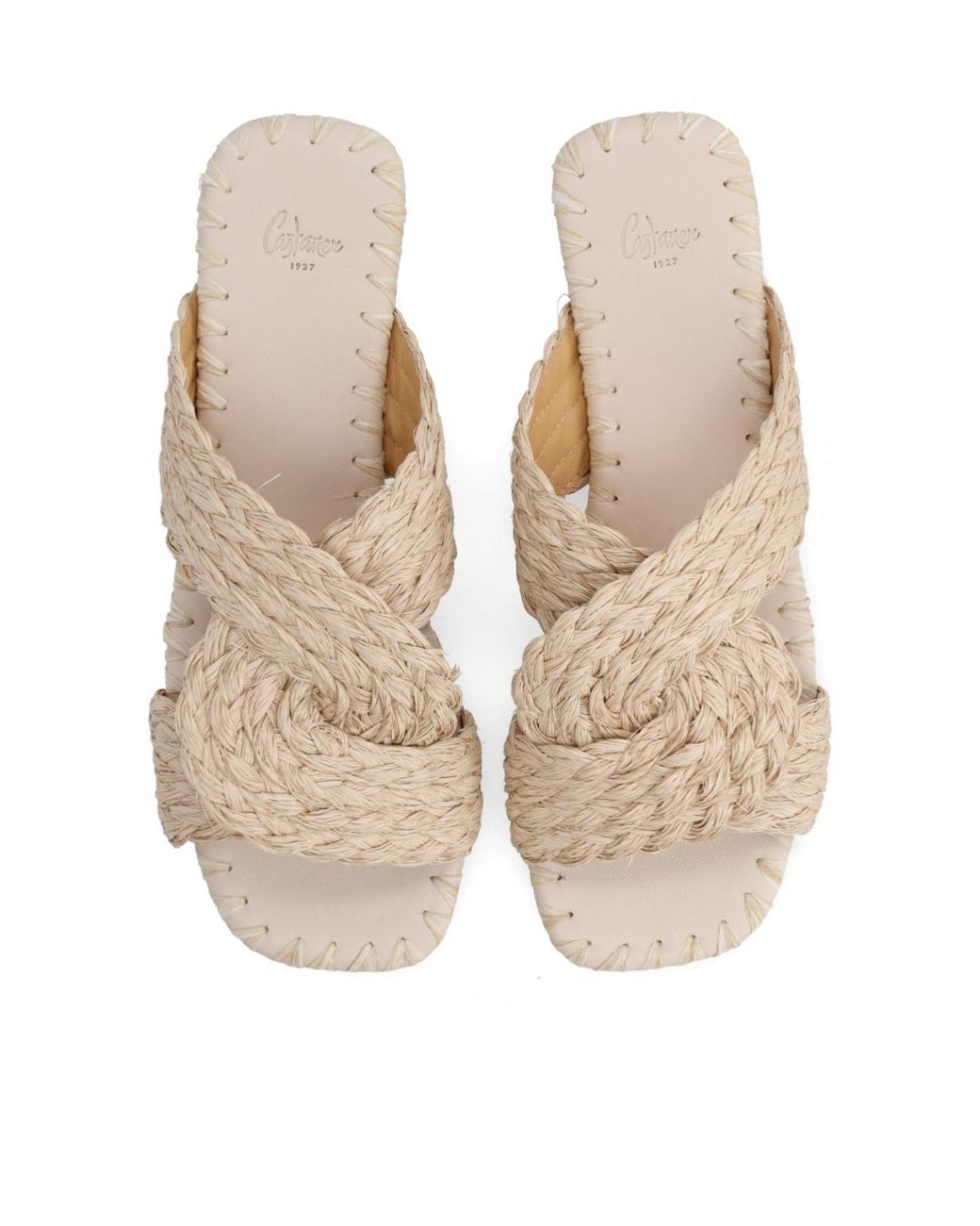 Castaner Multicolor Castañer Braided Slide Flat Sandals