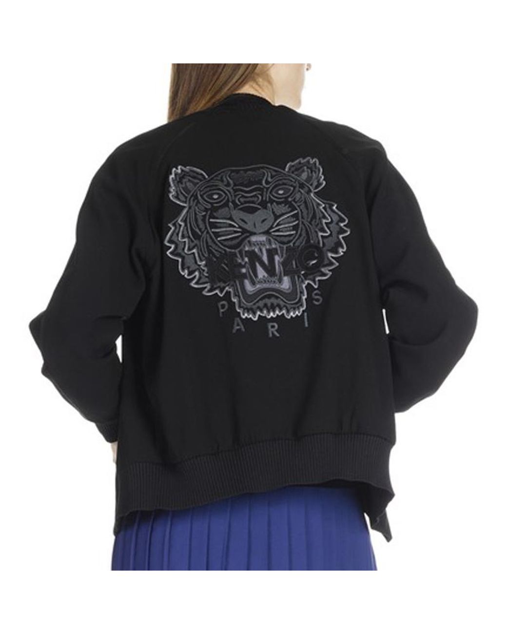 KENZO Black Button Casual Jacket