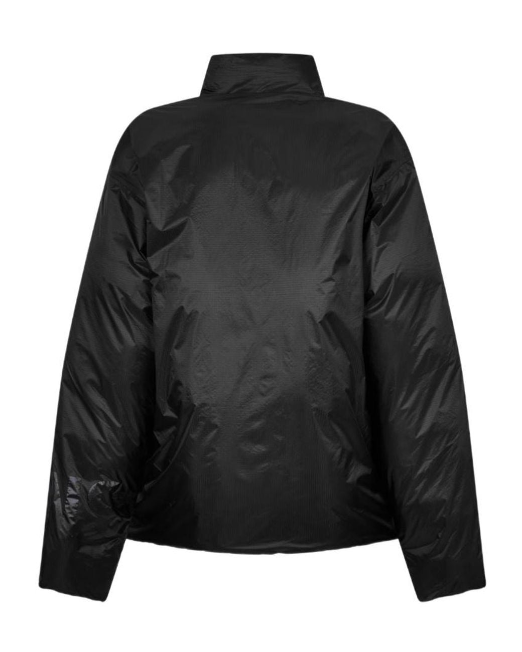 Rains Black Long-Sleeved Casual Jacket