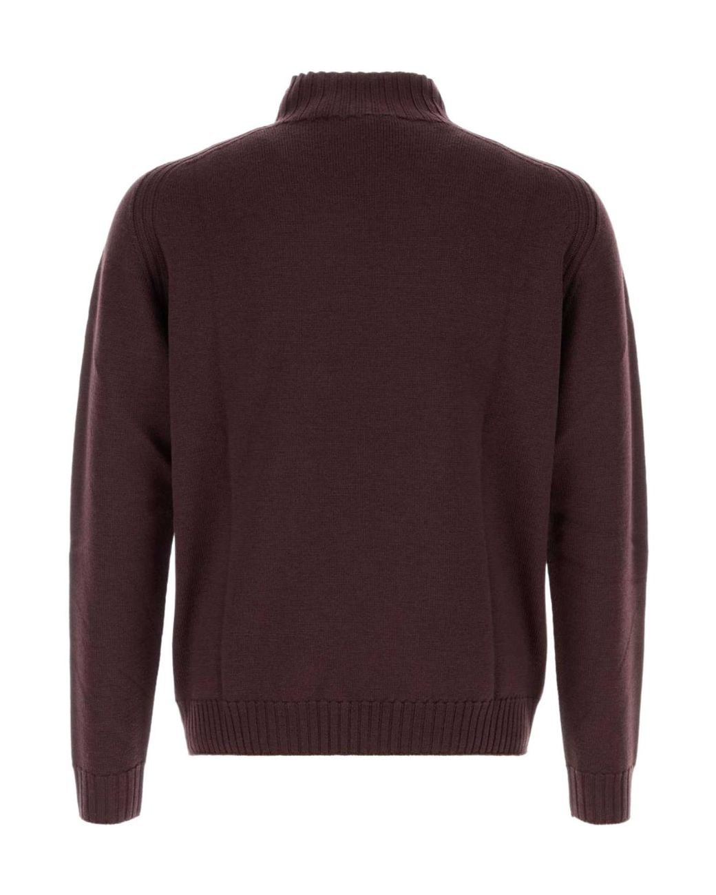 Vivienne Westwood Purple Fisherman Knitted Sweater for men