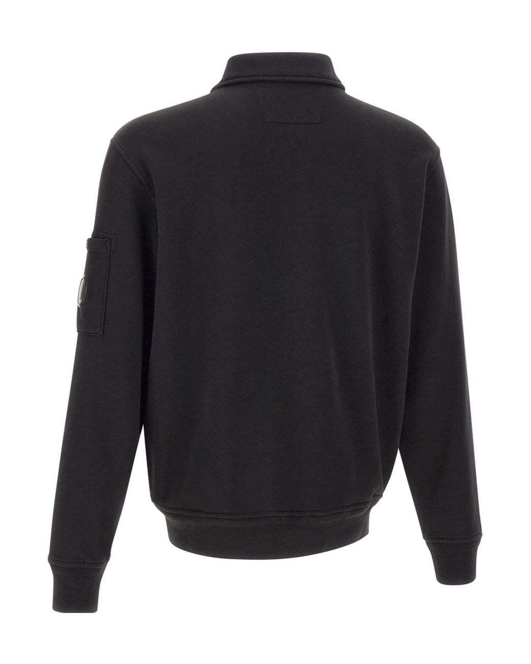 C P Company Blue Lens Full Zip Sweatshirt for men