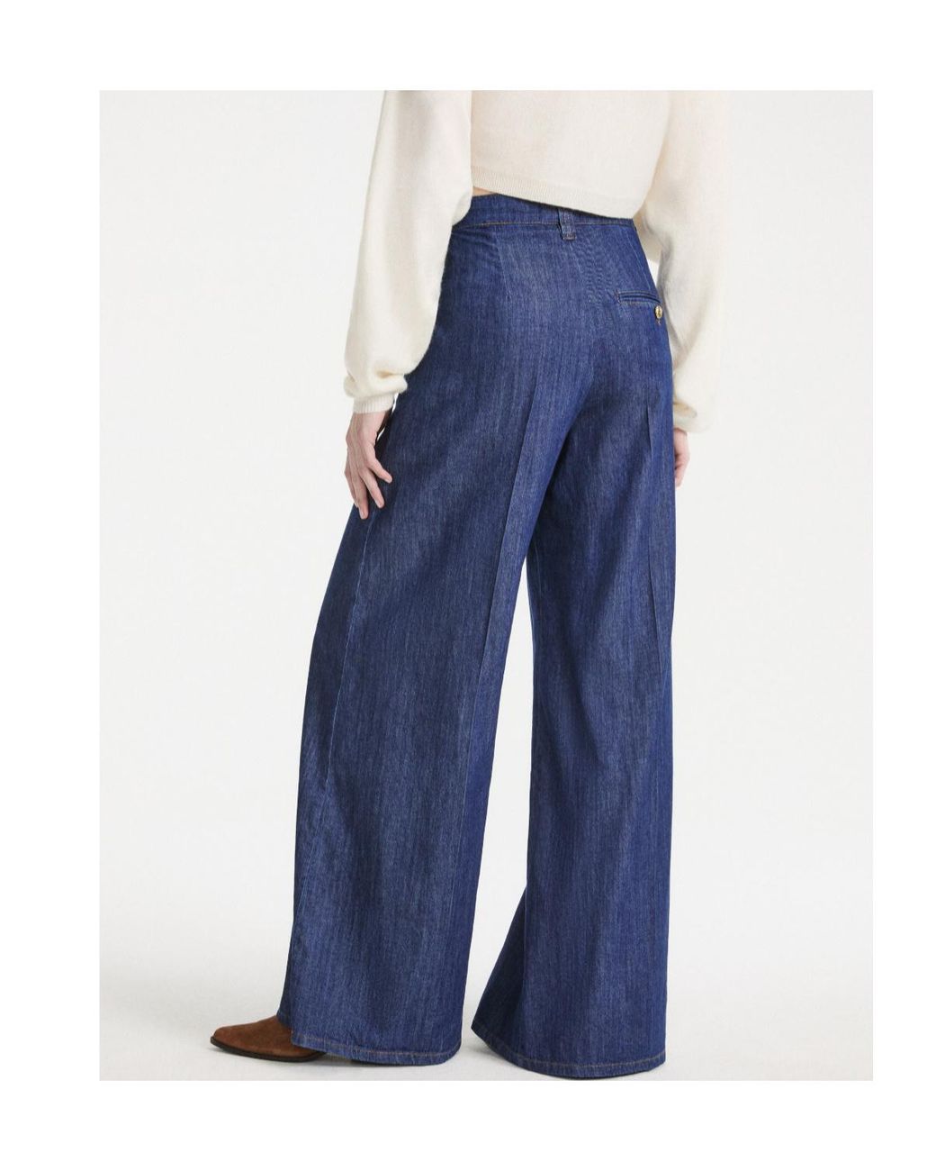 Marella Blue Palazzo Jeans