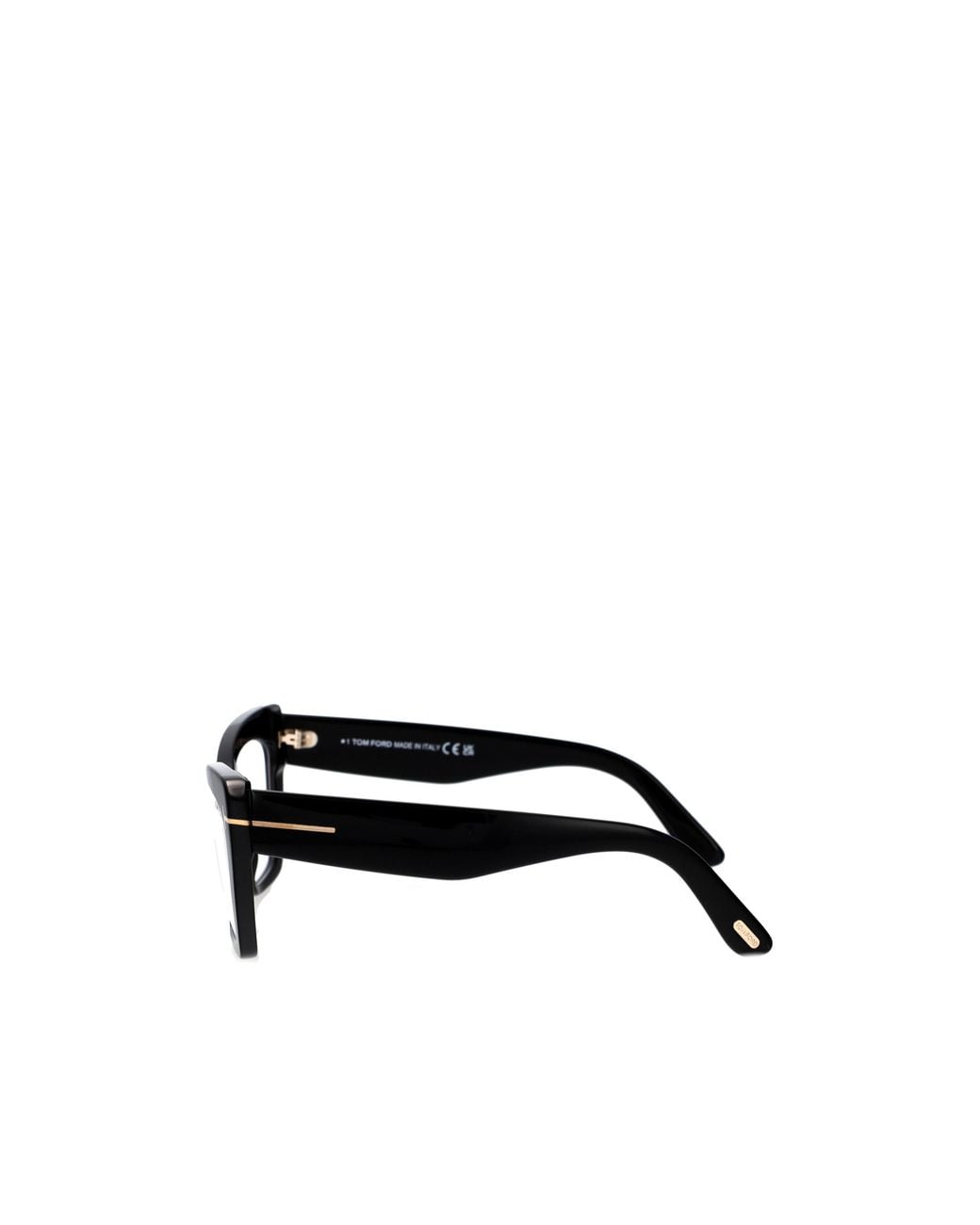 Tom Ford White Eyewear Cat-Eye Frame Glasses