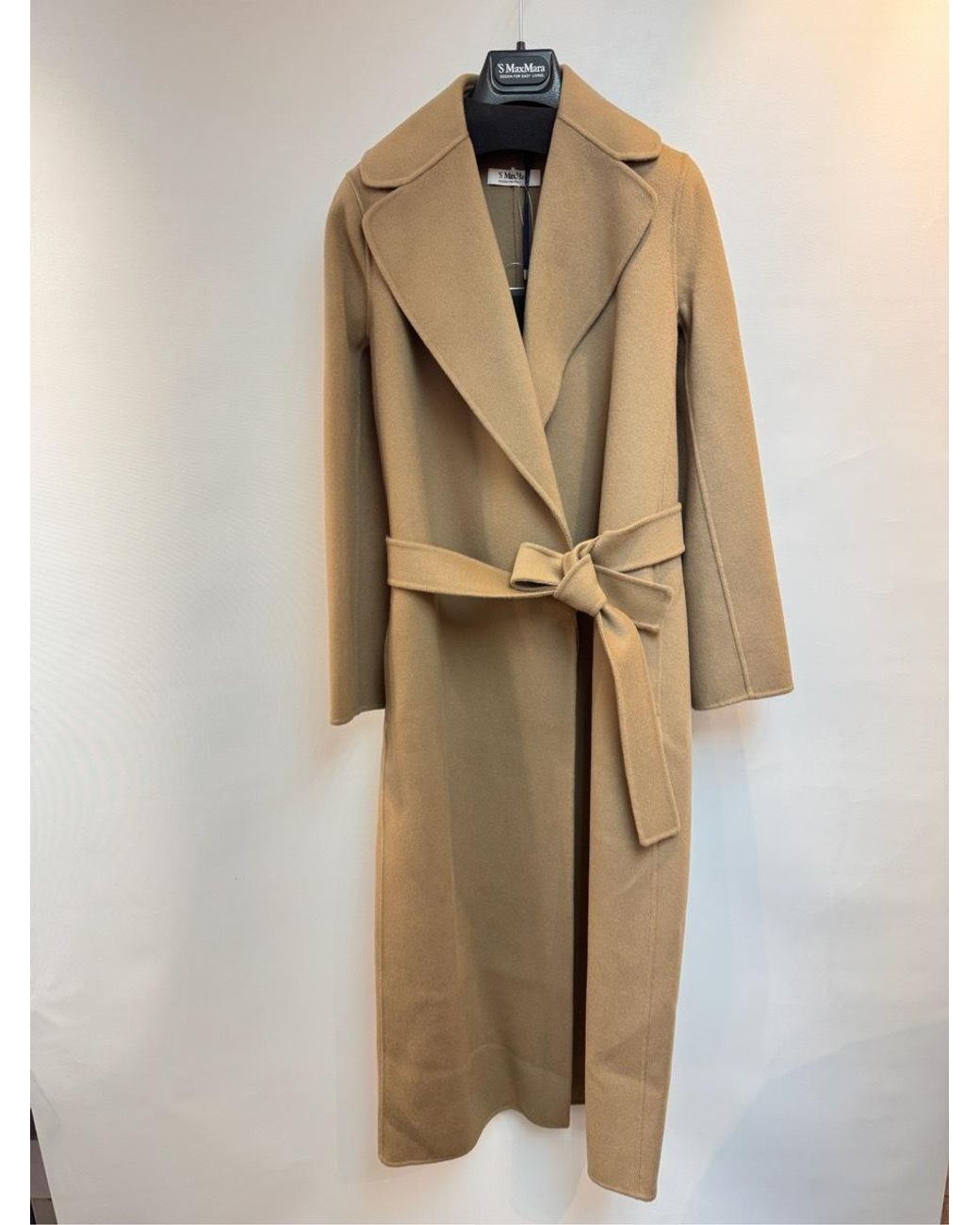 Max Mara Natural S Poldo Belted Long Coat