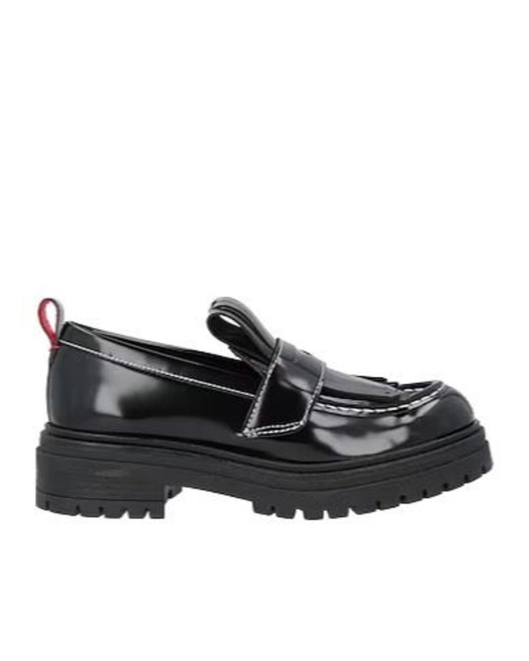 MAX&Co. Black Platform Loafers
