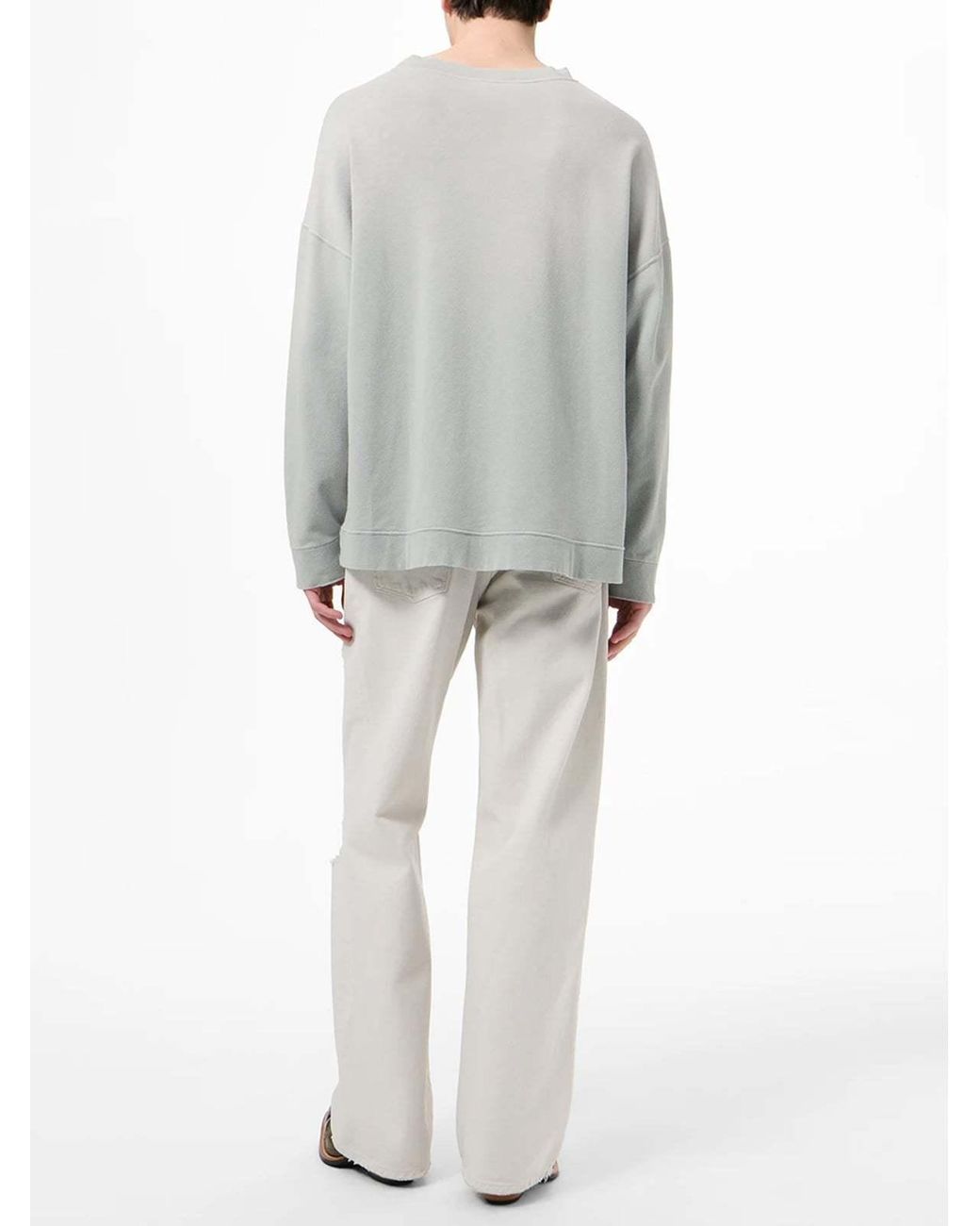 Our Legacy Gray Long-Sleeve Sweatshirt for men