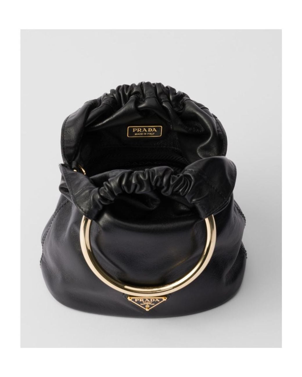 Prada Black Nappa Leather Mini Bag