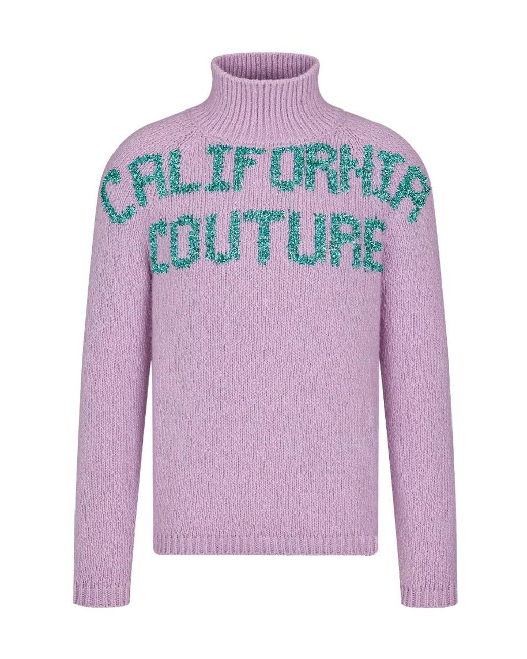 Dior Pink Homme Logo Intarsia-Knit Jumper for men