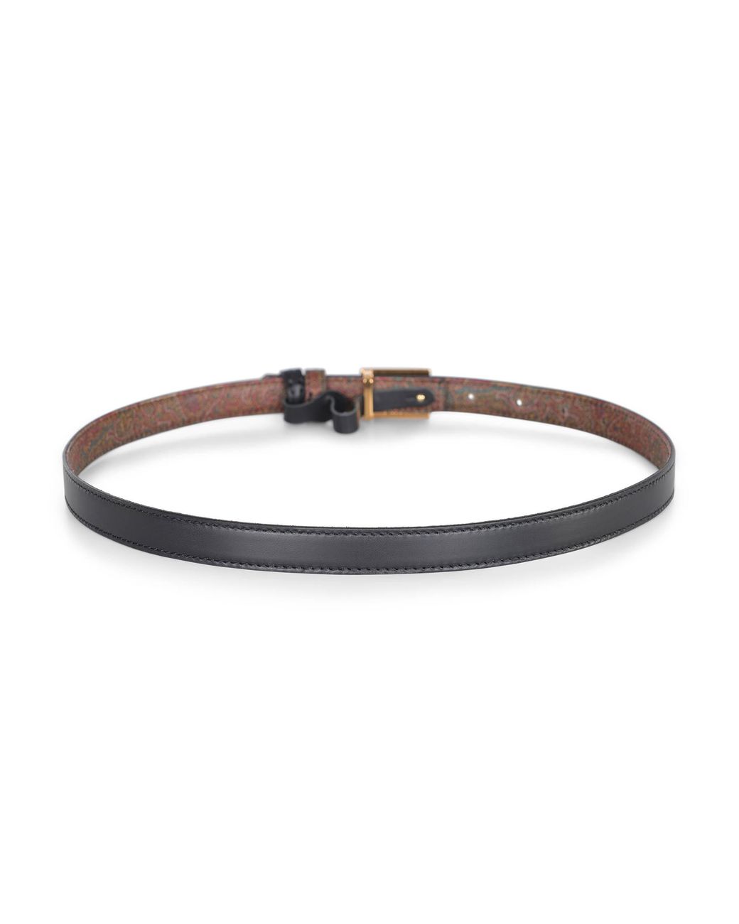 Etro Multicolor Reversible Paisley Belt