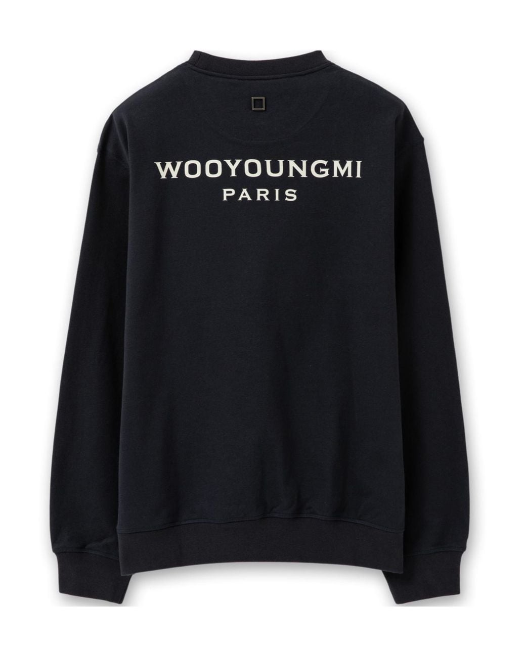 Wooyoungmi Black Long-Sleeved Sweater for men