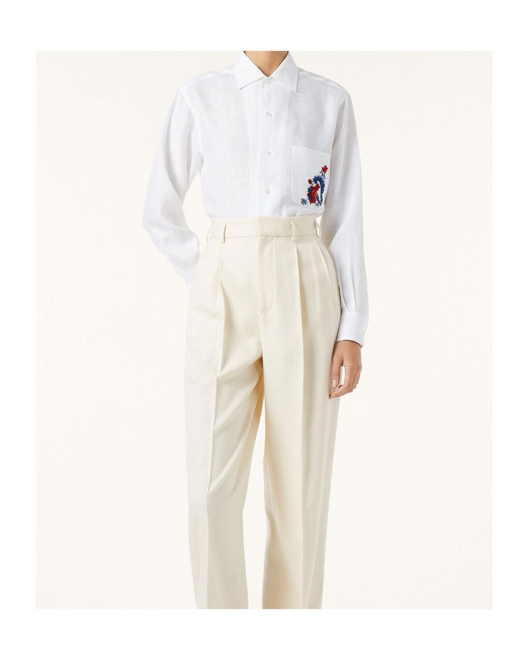 Loro Piana White Andre Shirt
