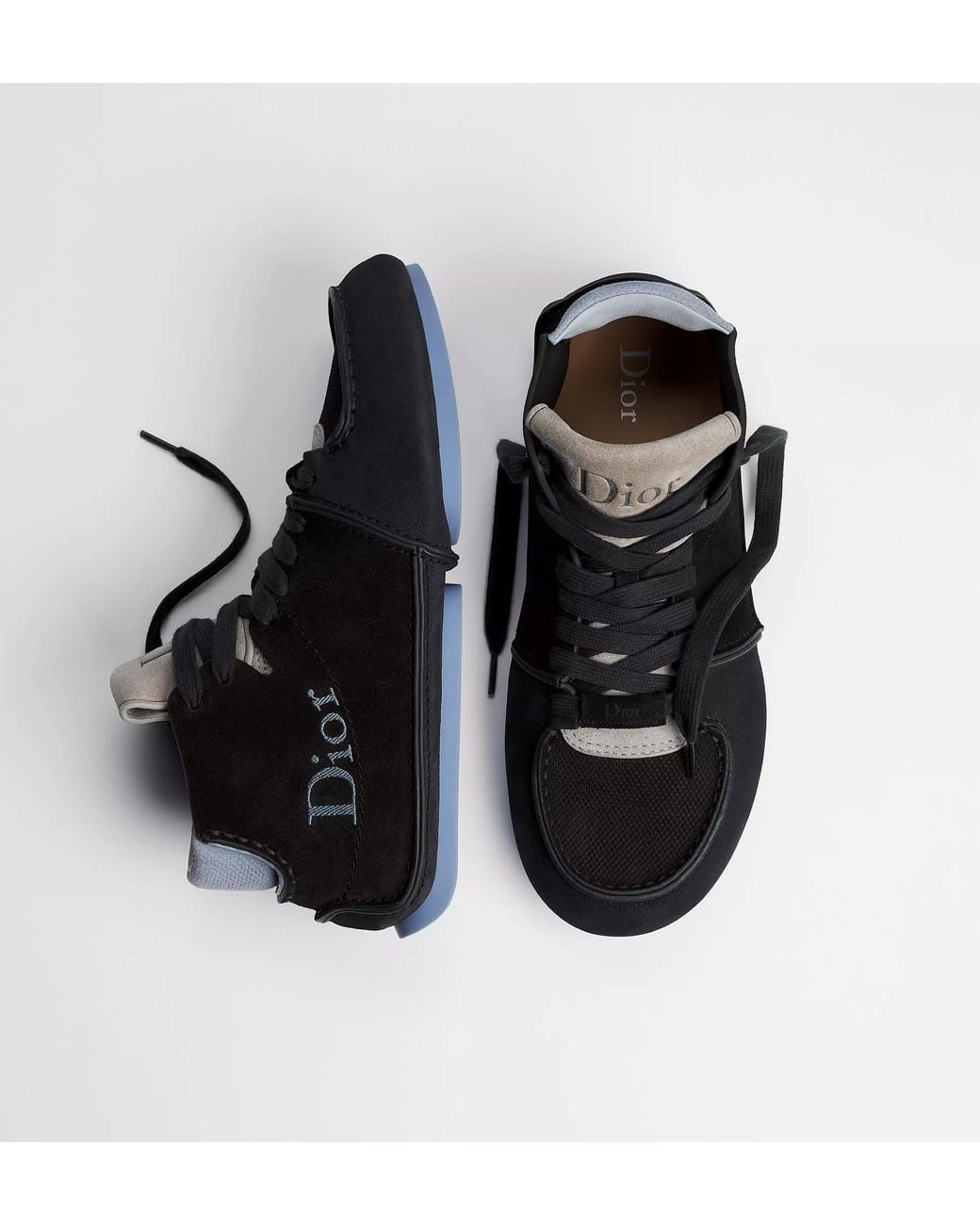 Dior Black Roadie Lace-Up Boot for men