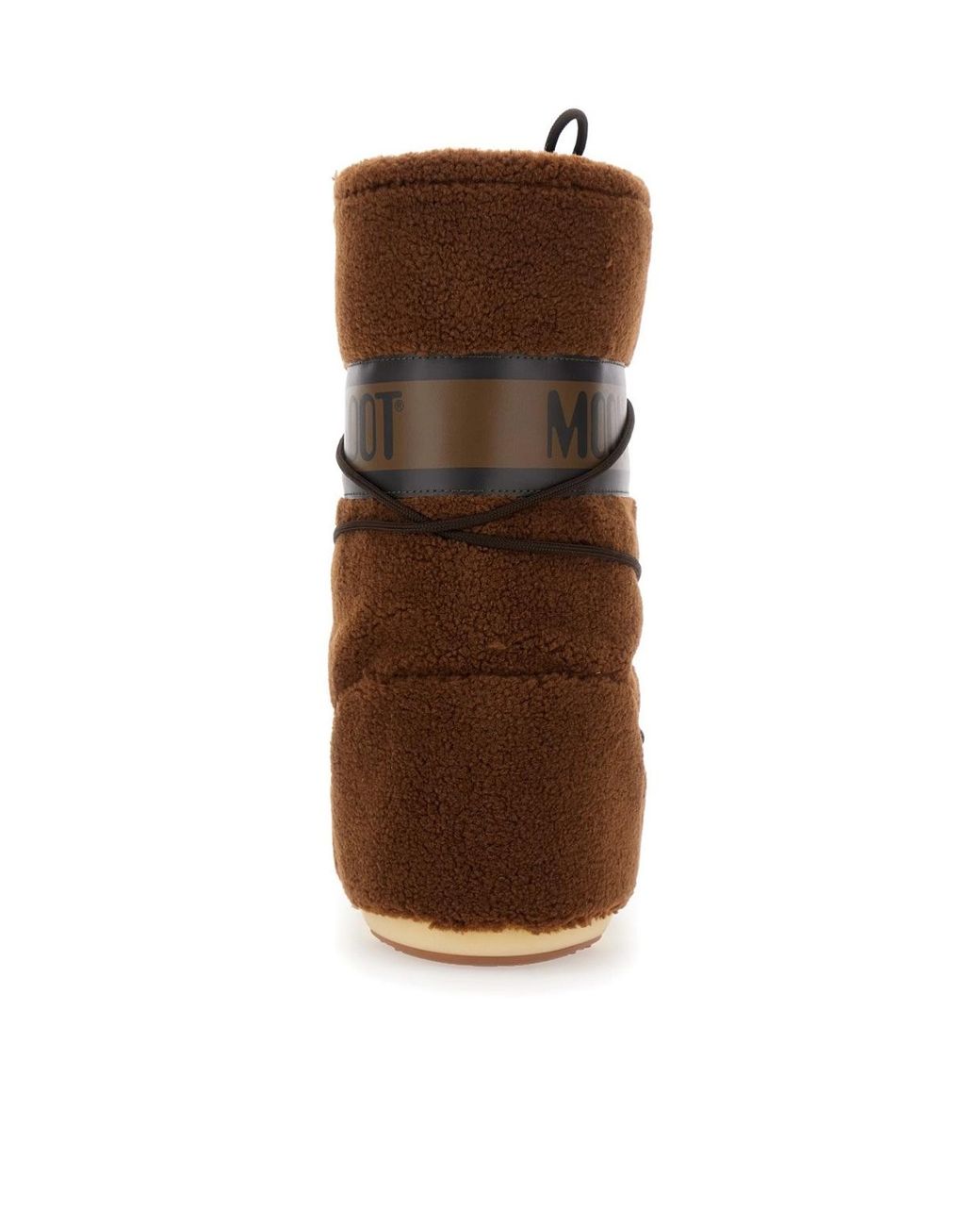 Moon Boot Brown Icon Fleece Boots for men