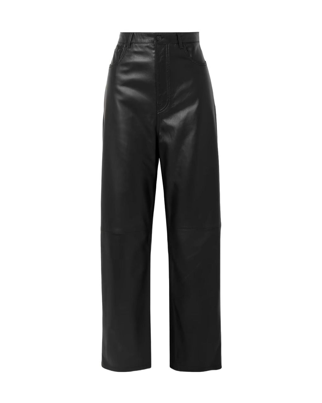 Wardrobe NYC Black Wide-Leg Casual Pants