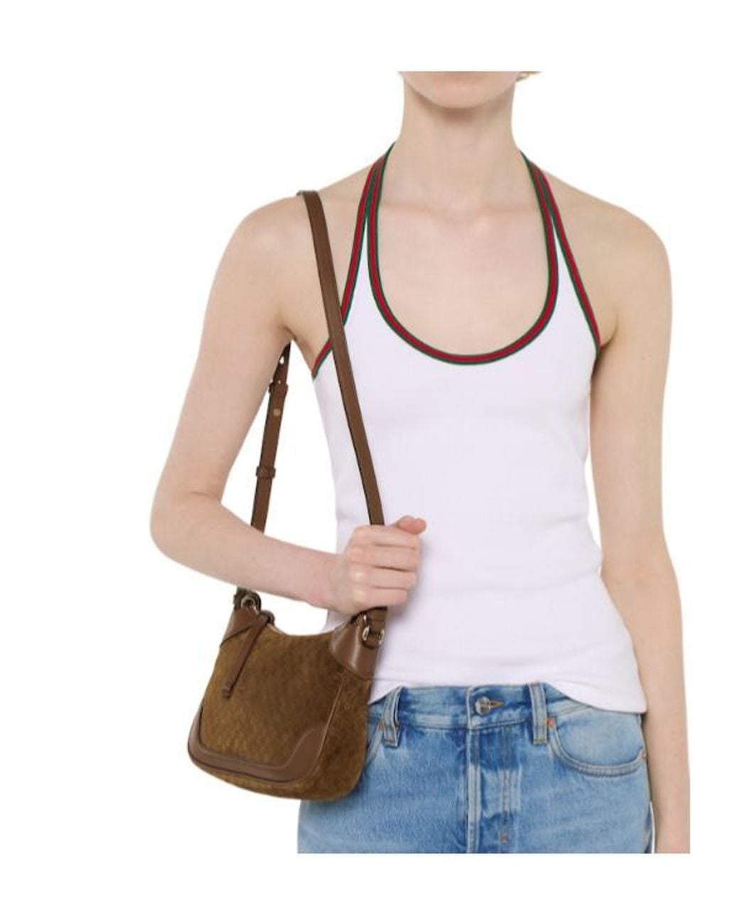 Gucci Brown Gg Monogram Handbag