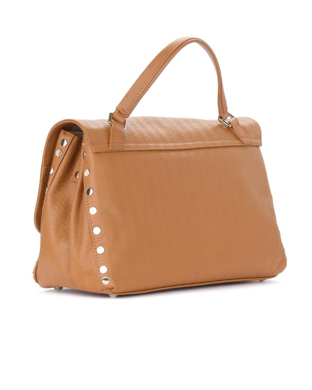 Zanellato Brown Logo Shoulder Bag