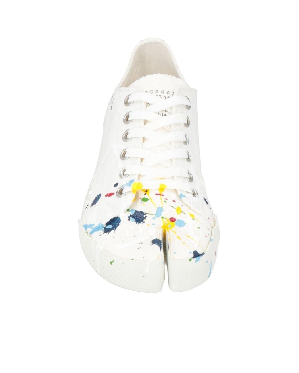 Maison Margiela Natural Low-Top Canvas Shoes