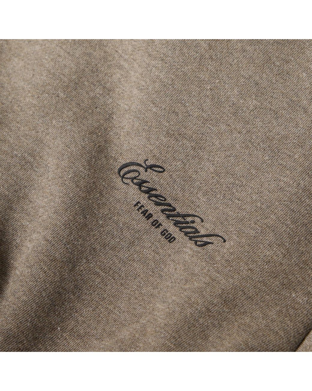 Fear Of God Natural Logo Hoodie