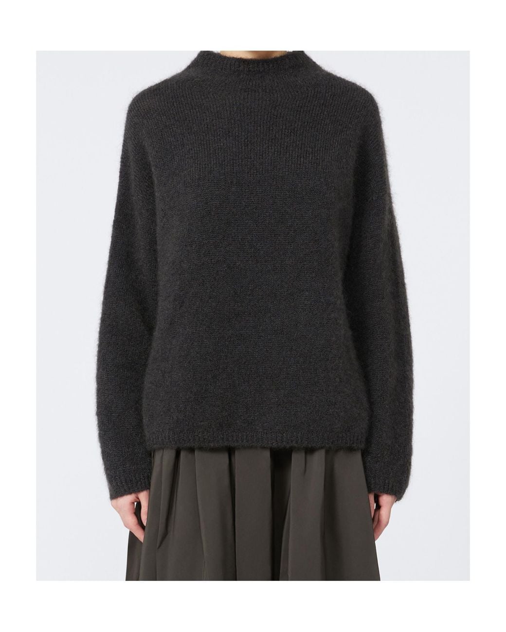 Max Mara Black 'S Taro Long-Sleeved Knitted Jumper