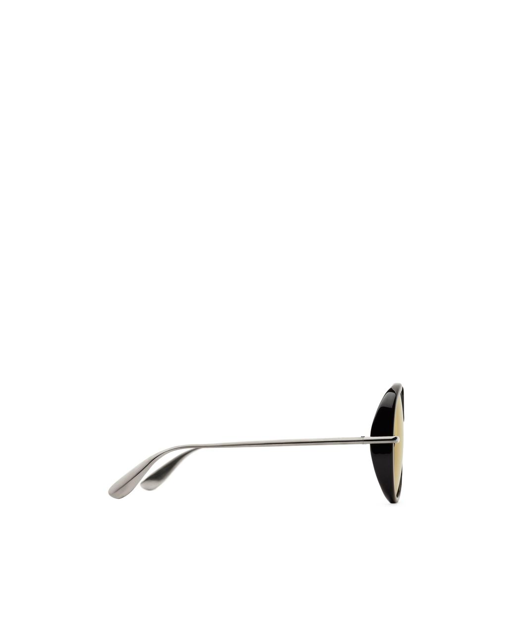 Bottega Veneta Metallic Eyewear Aviator Frame Sunglasses for men