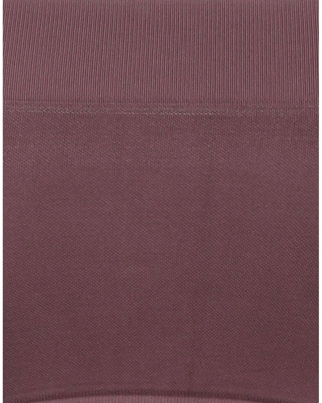 Rick Owens Purple Strapless Tube Top