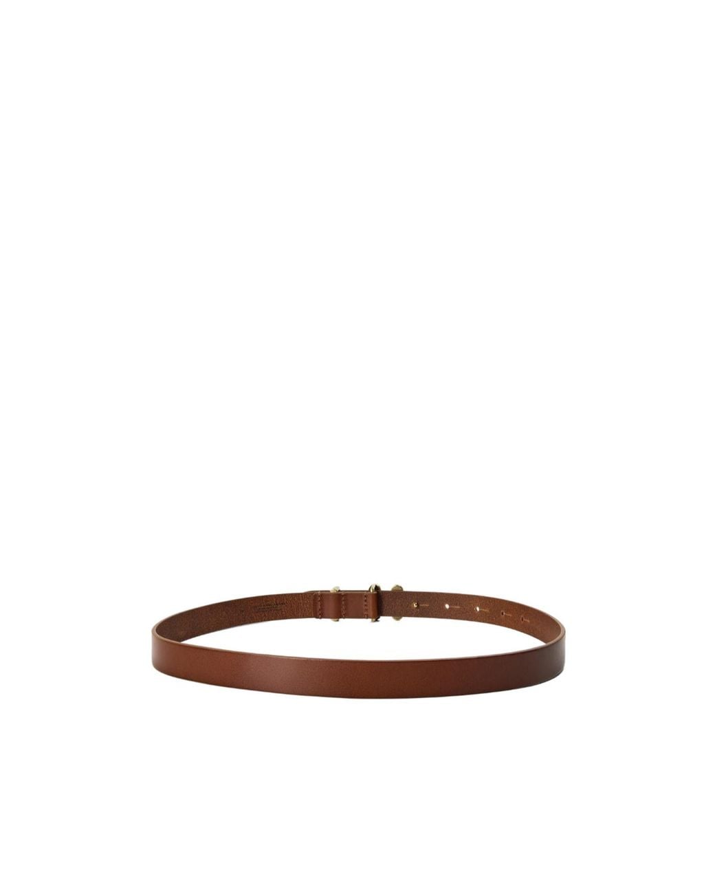 Isabel Marant White Solid Color Belt