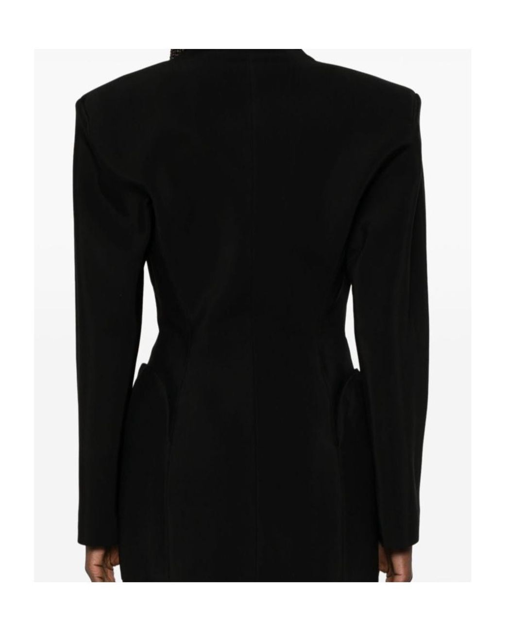 Mugler Black Sculptural Jacket