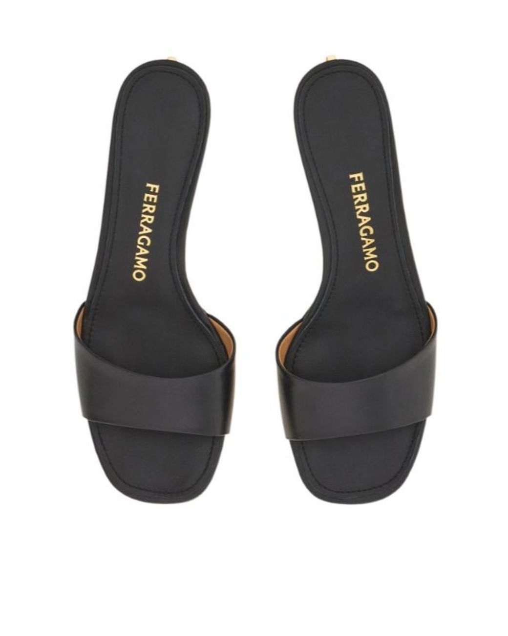 Ferragamo Multicolor Low Heeled Mule