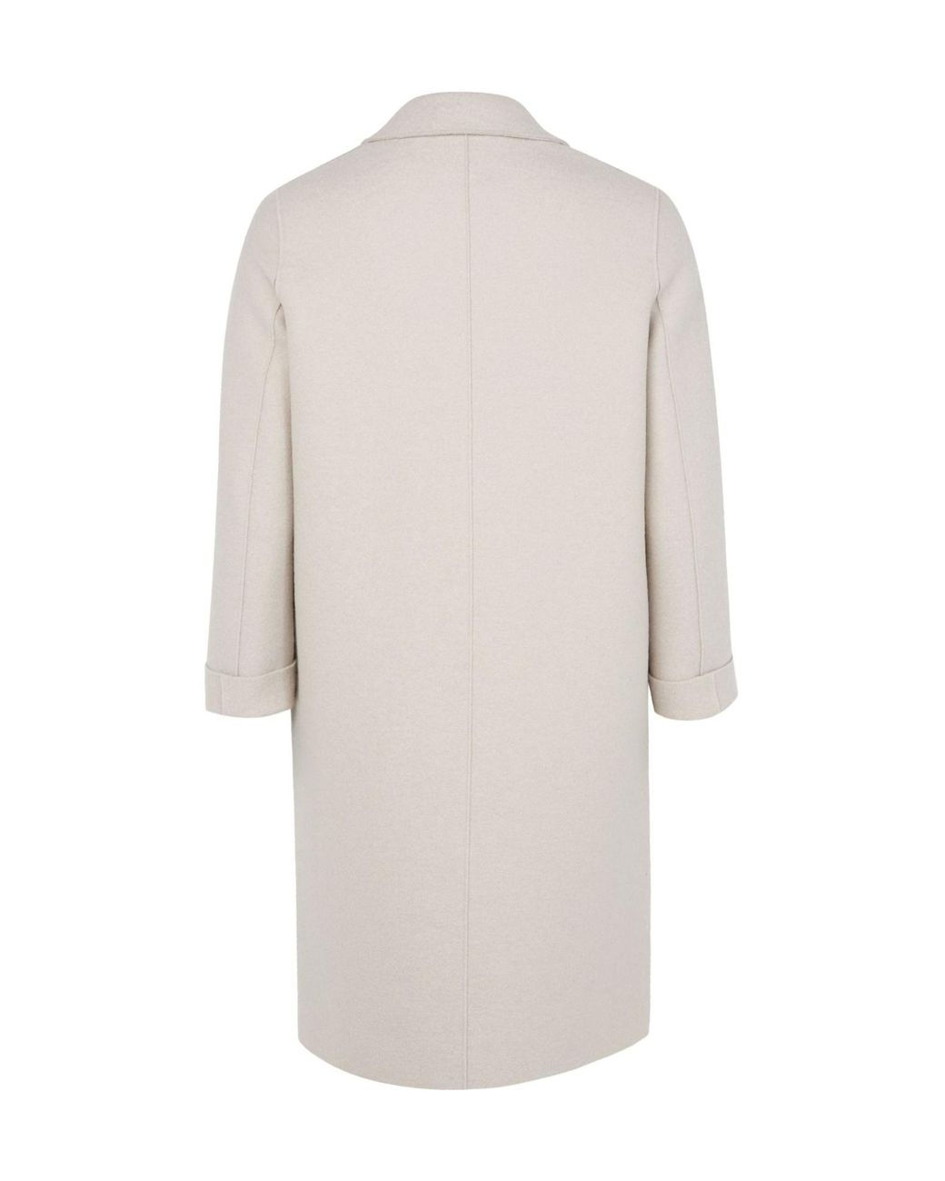 Harris Wharf London Natural Long Sleeve Coat