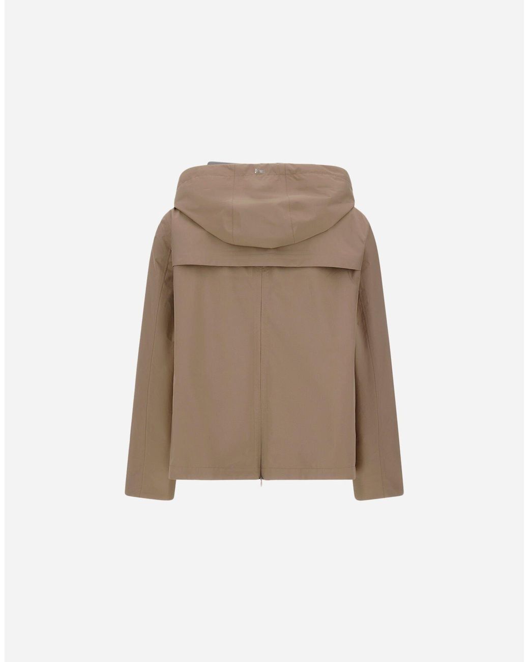 Herno Brown Long-Sleeved Casual Jacket
