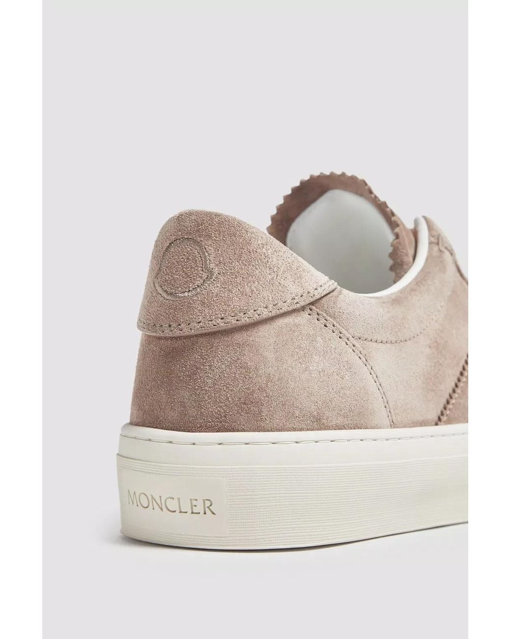 Moncler Brown Monaco M Suede Trainers