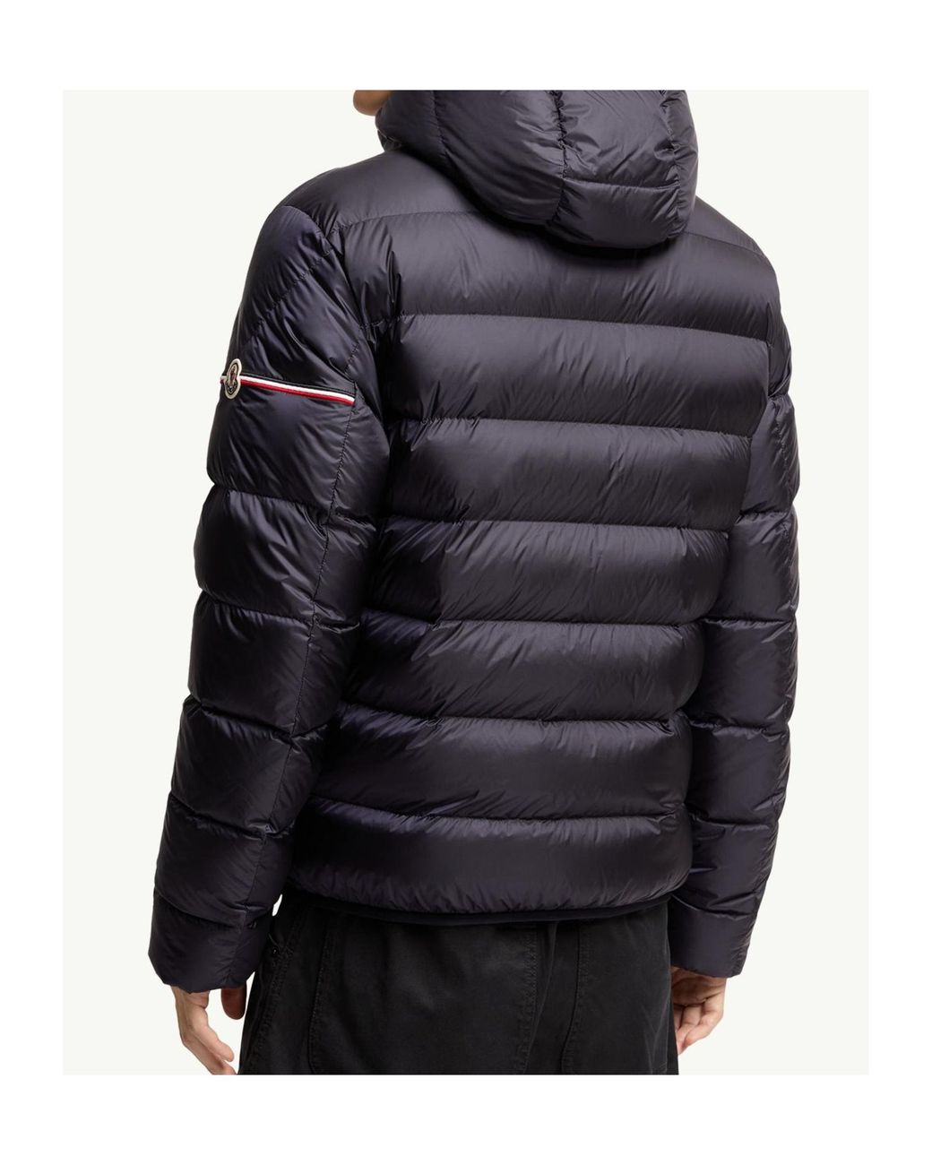 Moncler Black Ravenlock Hooded Padded Jacket for men