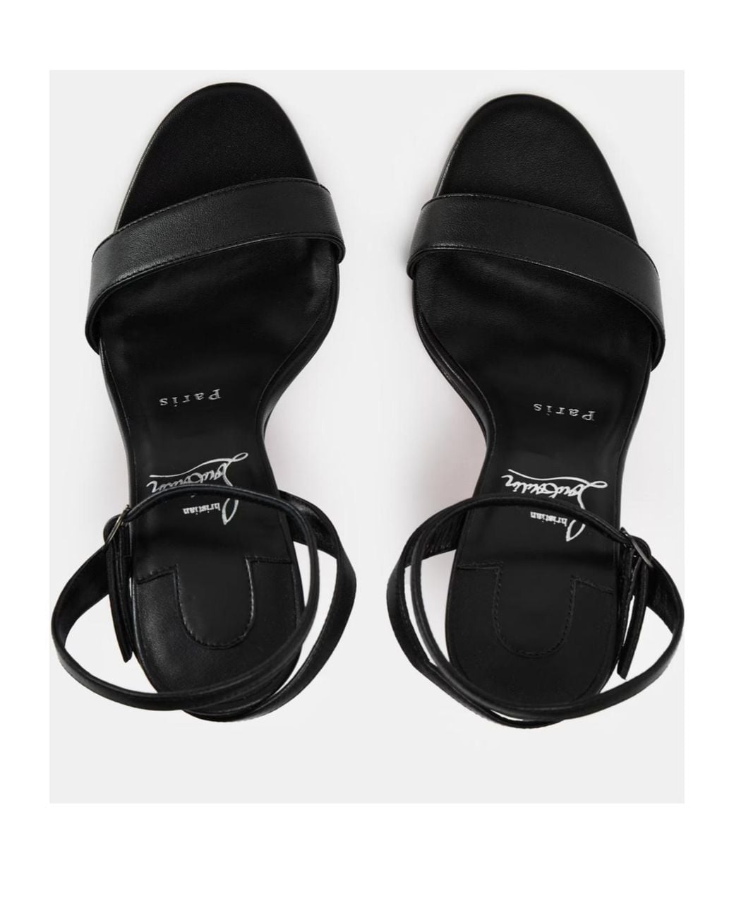 Christian Louboutin Black Chr Miss Z Sndal