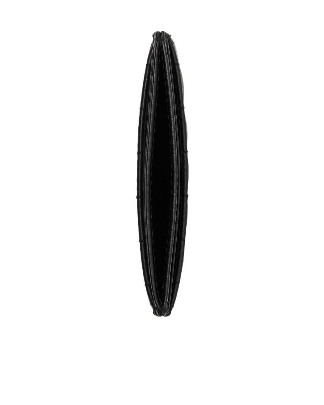 Burberry Black Lola Tb Monogram Plaque Card Case