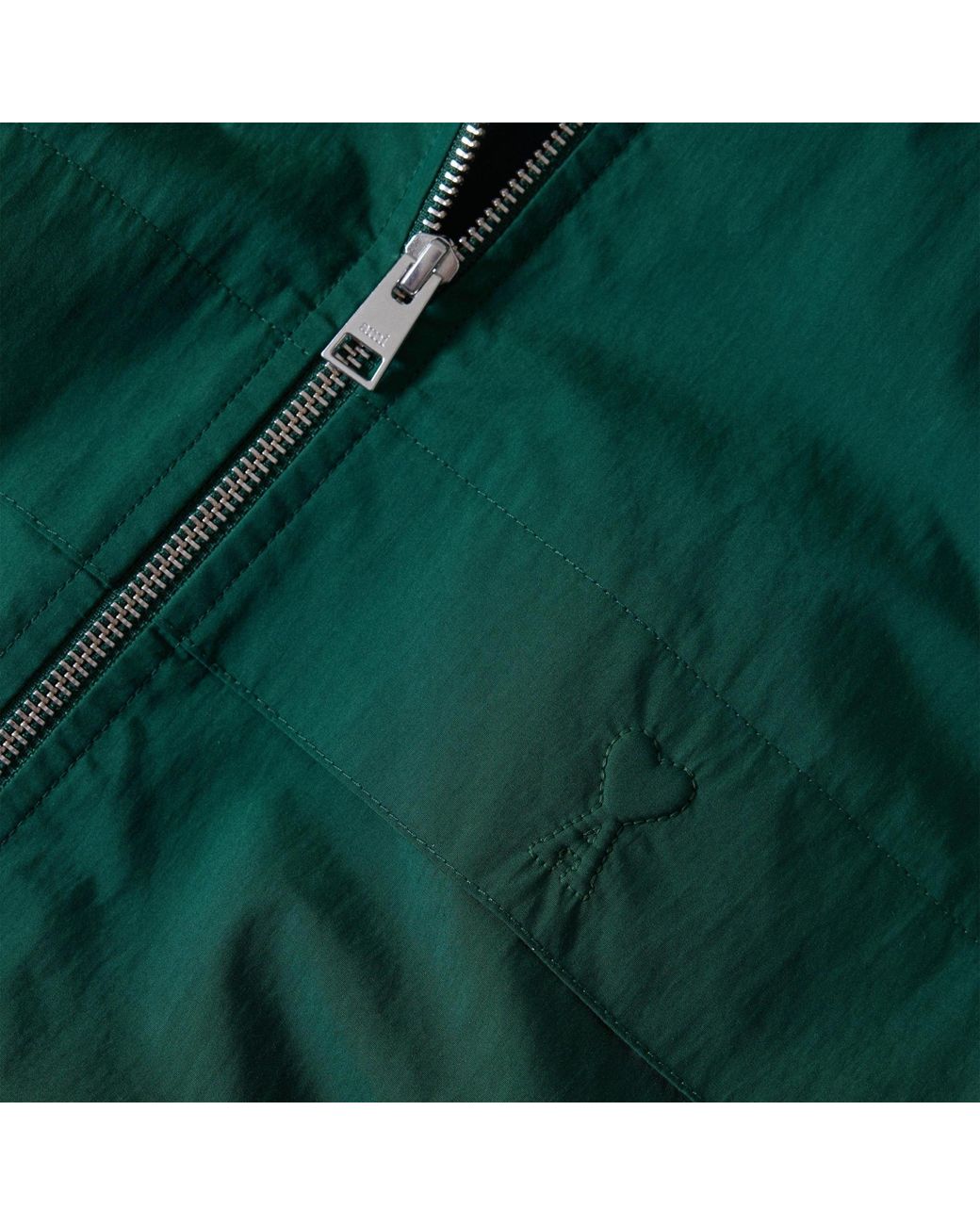 AMI Green Versatile Casual Jacket for men